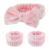 Coral Fleece Face Wash Headband – 1/2/3-Pack Makeup & Hair Band for Women, Unisex