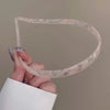 Acetate Non-Clamp Headband – Elegant High-End Hairband for Women & Girls, Casual Summer Accessory