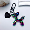 Acrylic Balloon Dog Keychain – Cute Cartoon Bag Charm for Women, Couples, Cars & Backpacks