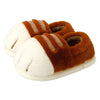 Cute Kitty Paw Furry Slippers for Women, Plush Non-Slip Indoor Outdoor Mules