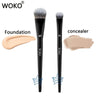 Big Chubby Foundation Brush – Professional Synthetic Hair Makeup Blender for Cream & Liquid Foundation