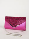 Women's Sequin Envelope Clutch - Prom & Evening Chain Shoulder Crossbody Bag