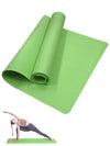 Non-Slip Yoga & Pilates Mat 173 x 60 cm (68 x 24 in) — 3/4/6 mm Travel Exercise Mat for Women Home Gym
