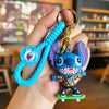 Lilo & Stitch Silicone Keychain Pendant - Cartoon Key Ring for Car, Phone & Bag (4–6 cm / 1.6–2.4 in)