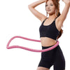 Soft Spring Fitness Hoop – 78.7 in (200 cm) Silent 360° Rotation Portable Waist Trainer Hula Hoop for Women