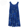 Plus Size Women's Summer Lace Print Camisole Dress – Sleeveless Loose Swing Long Sundress