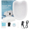 Detox Ion Electric Foot Spa Massager – Vibrating Whirlpool Foot Bath with Detox Array & Heat Therapy