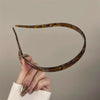 Acetate Non-Clamp Headband – Elegant High-End Hairband for Women & Girls, Casual Summer Accessory