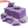Mini Nail Buffing & Sanding Blocks - 10-100 Pc Pack Nail Buffer Files for Manicure, Pedicure & Nail Art