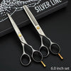 CIBO Professional Hair Scissors Set — 5.5, 6.0, 6.5, 7.0 in Cutting & Thinning Salon Shears