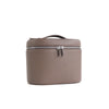 Large Capacity PU Leather Makeup Case with Internal Organizer - Personalized Travel Cosmetic Bag