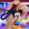 Lilo & Stitch Silicone Keychain Pendant - Cartoon Key Ring for Car, Phone & Bag (4–6 cm / 1.6–2.4 in)