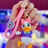 Lilo & Stitch Silicone Keychain Pendant - Cartoon Key Ring for Car, Phone & Bag (4–6 cm / 1.6–2.4 in)