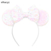 Disney Minnie Sequin Ear Headband with Polka Dot Bow, Girls & Women Party Hairband, Kids DIY Hair Accessory