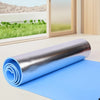 Waterproof Thick 6mm Yoga Mat – 70.9 x 19.7 in (180 x 50 cm) Aluminum Membrane, Moisture-Proof Portable Exercise & Camping Picnic Mat