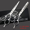 CIBO Professional Hair Scissors Set — 5.5, 6.0, 6.5, 7.0 in Cutting & Thinning Salon Shears