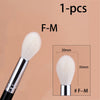 100% Goat Hair Tapered Highlighter & Eyeshadow Crease Brush – Sculpting Contour Makeup Brush