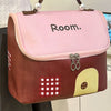 Large-Capacity House-Shaped Travel Cosmetic Bag – Portable Makeup Pouch with Cute Cartoon Design