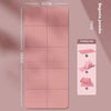 Foldable TPE Yoga Mat 72 x 24 in (183 x 61 cm) 4mm Thick Portable Anti-Slip Fitness & Kids Nap Mat