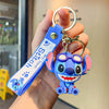 Lilo & Stitch Silicone Keychain Pendant - Cartoon Key Ring for Car, Phone & Bag (4–6 cm / 1.6–2.4 in)