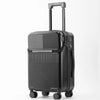 Stylish Business 20-Inch (51 cm) Lightweight Spinner Carry-On Suitcase with Cup Holder