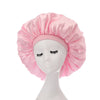 Large Satin Sleep Bonnet for Women - 42 cm (16.5 in) Silk Night Cap for Hair Protection