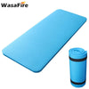 Thick Yoga Knee Pad Cushion 60 x 25 x 1.5 cm (23.6 x 9.8 x 0.6 in) Anti-Skid NBR/EVA Foam Exercise Mat for Yoga Pilates Gymnastics