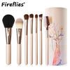 12-Piece Makeup Brush Set Soft Synthetic Brushes for Foundation Blush Eyeshadow Cosmetic Tools