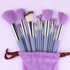 Professional Makeup Brush Set 8-29-Piece - Soft Powder, Eyeshadow & Foundation Brushes with Sponge Travel Cosmetic Kit