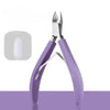 Stainless Steel Cuticle Nippers - Precision Nail Manicure Scissors & Trimmer for Dead Skin Removal, Pedicure Tool