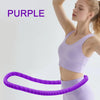 Women's Foldable Fitness Hoop – Soft Waist-Friendly Spring Design for Slimming & Cardio Workouts