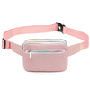 Women's Travel Waist Bag Mini Fanny Pack 20 x 14 x 5 cm (7.9 x 5.5 x 2.0 in) Portable Phone Hip Pack for Sports & Travel
