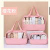 Waterproof Transparent PVC Makeup Bag - Large Travel Cosmetic Organizer with Zipper, 11.8in (30cm)