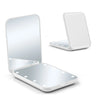 Mini LED Portable Foldable Pocket Makeup Mirror 1X/2X Magnifying Vanity Mirror
