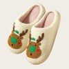 Women's Winter Plush Slippers - Soft Non-Slip Indoor Unisex House Shoes for Couples