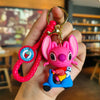 Lilo & Stitch Silicone Keychain Pendant - Cartoon Key Ring for Car, Phone & Bag (4–6 cm / 1.6–2.4 in)