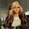 Honey Blonde Body Wave Glueless Lace Front Wig 13x4 / 13x6 Transparent Lace Pre-Plucked High-Heat Synthetic
