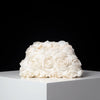 Elegant Rose Clutch Bag - Floral Kiss-Lock Evening Bag for Weddings & Parties