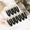 10-Pack No-Crease Hair Clips for Women and Girls, No-Bend Makeup Hairpins Barrettes - Fashion Hair Accessories