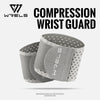 Adjustable Thin Elastic Wrist Wraps, Wrist Support Brace for Weightlifting, Gym, Basketball, Tendonitis & Carpal Tunnel