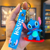 Lilo & Stitch Silicone Keychain Pendant - Cartoon Key Ring for Car, Phone & Bag (4–6 cm / 1.6–2.4 in)