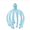 Handheld Scalp Massager - 9/12-Claw Stainless Steel Head & Neck Roller with 9-Finger Steel Ball
