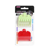 Universal Hair Clipper Guide Combs 1.5/3/4.5mm – Color-Coded Plastic Trimmer Guards (Green, Purple, Red)