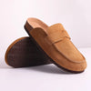 Women's Cork Suede Mules with Arch Support - Anti-Slip Outdoor Clogs