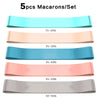 5-Pack Resistance Loop Bands for Workout – Elastic Exercise Bands for Booty, Legs, Yoga, Pilates & Strength Training