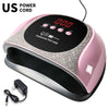 57-LED UV/LED Gel Nail Lamp with LCD Timer, Quick-Dry Curing Light for Gel and Acrylic Manicures