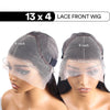 HD Lace Front Wig 13x6/13x4 Chocolate Brown Pre-Plucked Brazilian Remy Straight – 30–36 in (76–91 cm), 180–210% Density