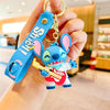Lilo & Stitch Silicone Keychain Pendant - Cartoon Key Ring for Car, Phone & Bag (4–6 cm / 1.6–2.4 in)