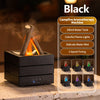 NEWSTYLE Simulated Flame Aroma Diffuser – Bonfire LED Ultrasonic Cool Mist Humidifier & Essential Oil Diffuser, 280ml (9.5 fl oz) with Remote