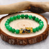 Pixiu Bracelet – Jade & Malachite Bead Wealth Amulet Wristband for Men & Women